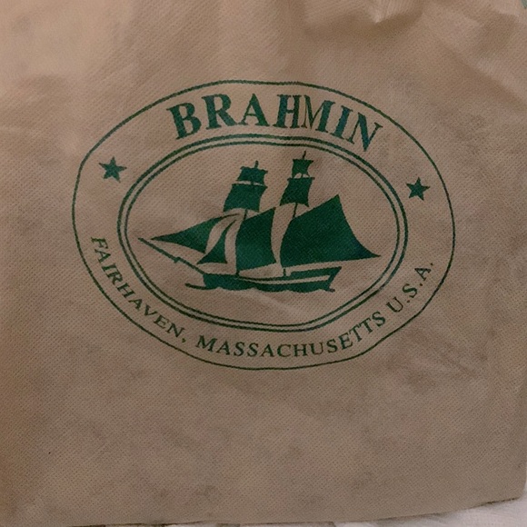 RARE Brahmin Vintage Handmade Brûlée Tuscan Satchel+Wallet Set w/Dust Bag - Picture 16 of 16